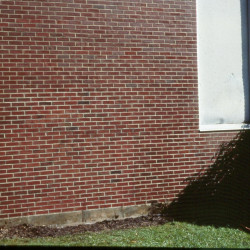 paint removed from wall