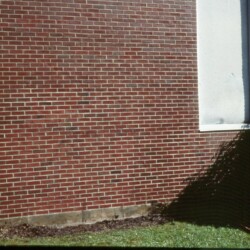 paint removed from wall